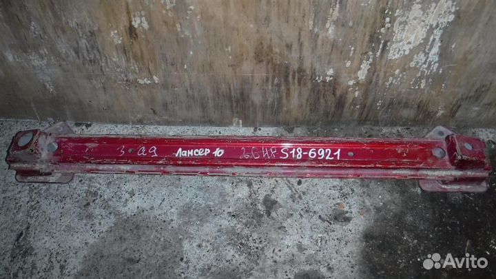 Усилитель заднего бампера Mitsubishi Lancer 10 (C