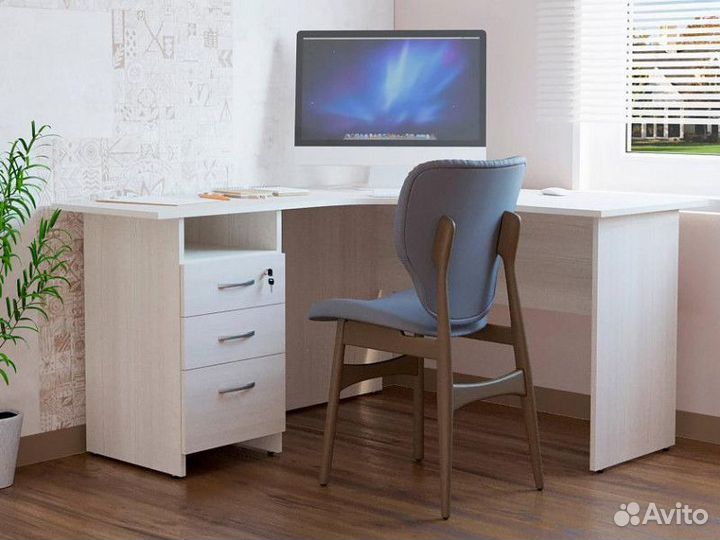 Угловой стол с тумбой Рубин 40 568