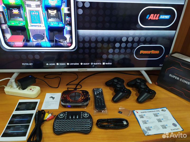 Игровая консоль со смартTV