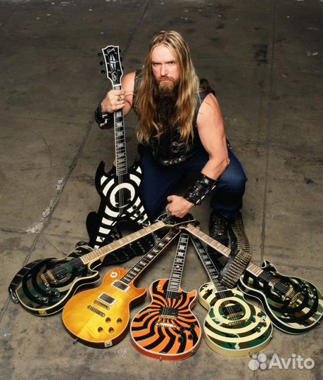 Gibson Zakk Wylde ZV Bullseye Custom Shop