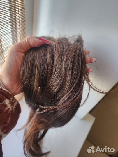 Волосы для наращивания 60 см бу