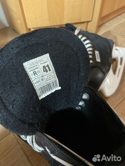 Коньки хоккейные 41 размер