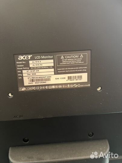 Монитор Acer