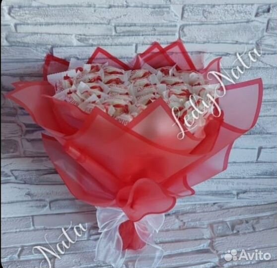 Сладкие букеты из конфет