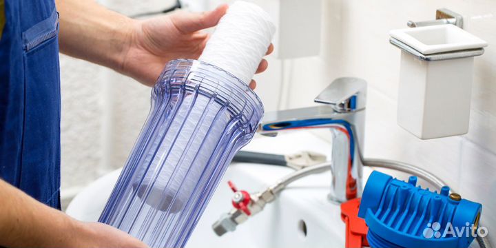 Замена фильтров для воды в квартире