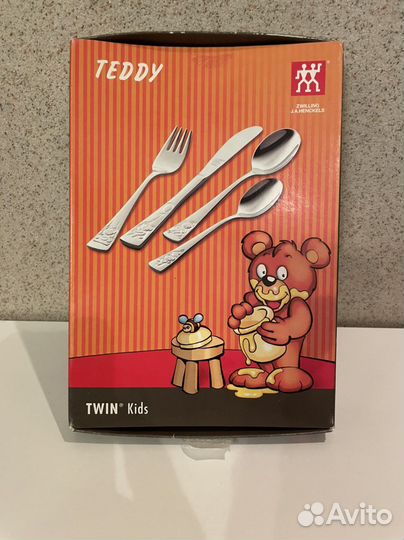 Детский набор столовых приборов Teddy