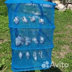 Сушилка подвесная для рыбы/овощей/фруктов 50х50х97
