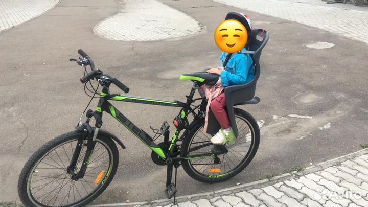 Детское велокресло на багажник