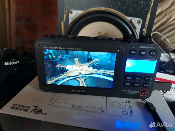 Радио приемник Sansui F50, аудио\видео плеер