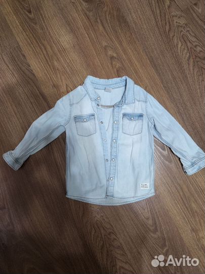 Джинсовая куртка hm 92