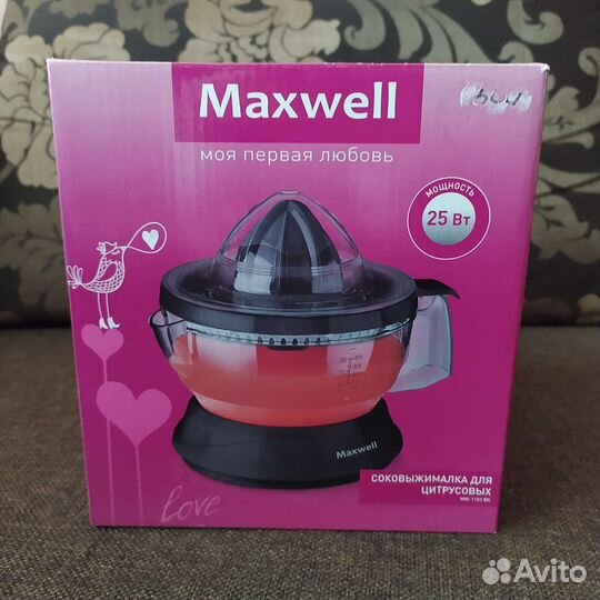 Новая Соковыжималка maxwell