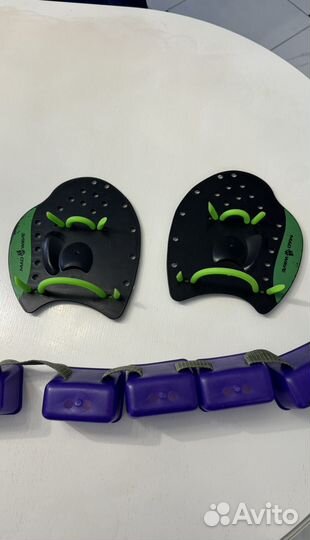 Лопатки для плавания mad wave