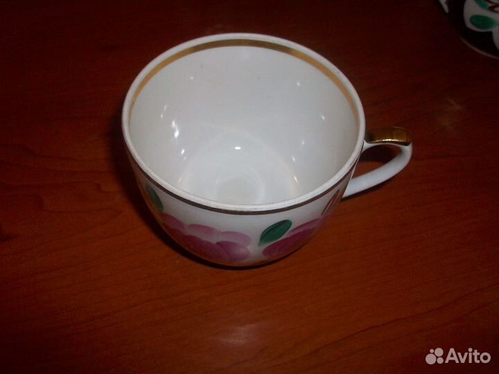 Фарфор Вербилки крытьё роспись СССР попредметно от