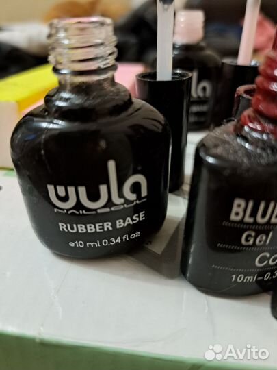 Цена за все.Набор для маникюра.Лаки.Гели.Топ.База