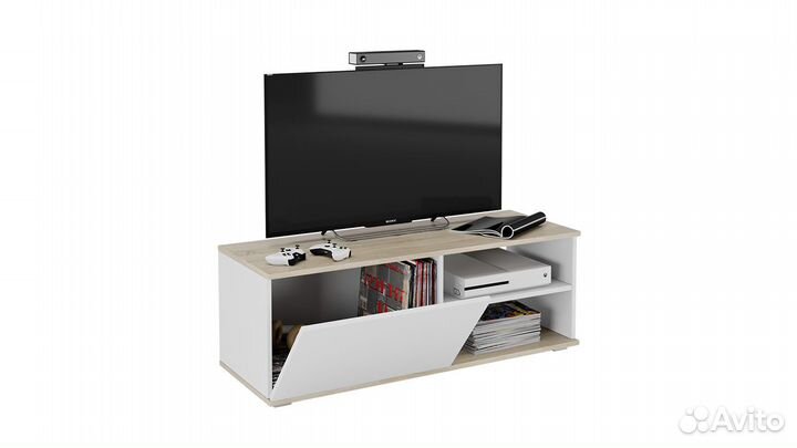 Тумба тв «Diamond» тип 7 (Дуб Сонома/Белый)