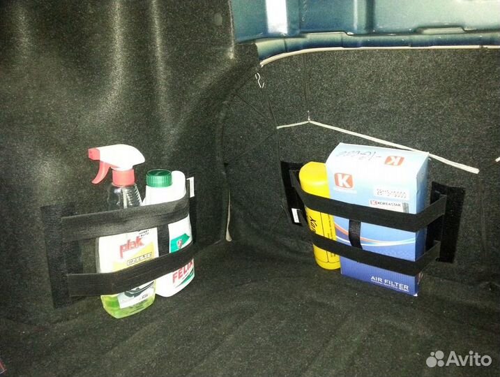 Карман в багажник на липучках 18 x 35 см