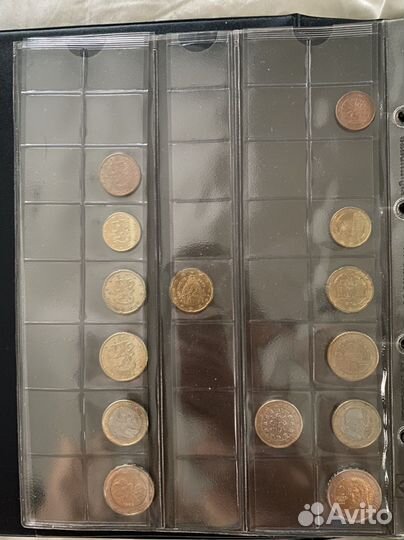 Обмен евро монетами