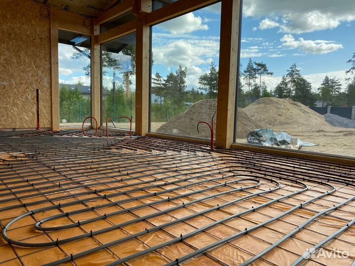 Стяжка пола под ключ