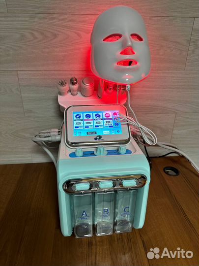 Косметологический аппарат для лица h2o2 7в1