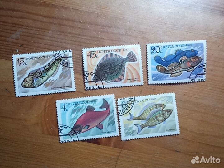 Марки СССР 1962 -1985 гг Чистые и гашеные