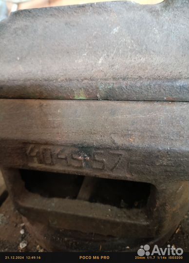 Тиски слесарные бу СССР