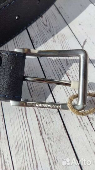 Ремень мужской ручной работы в подарочном тубусе