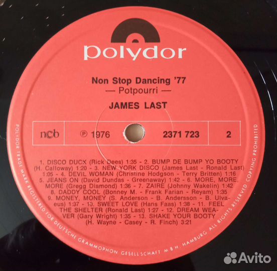 Оркестр James Last. 4LP