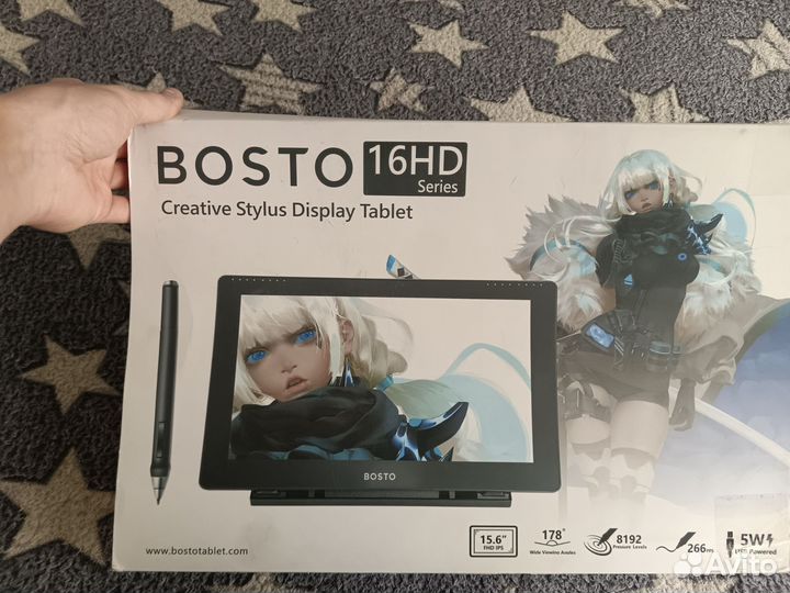 Графический планшет bosto 16hd