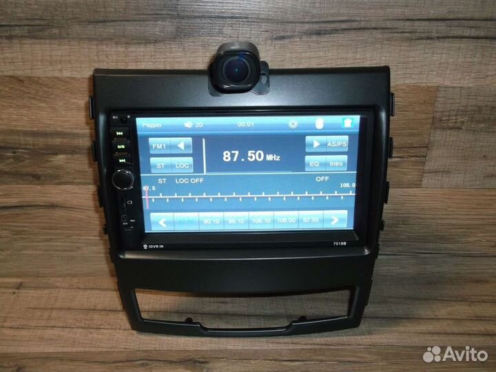 Магнитола 2DIN SsangYong Actyon + камера Bluetooth