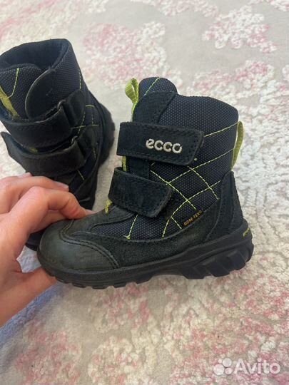 Зимние ботинки ecco 24