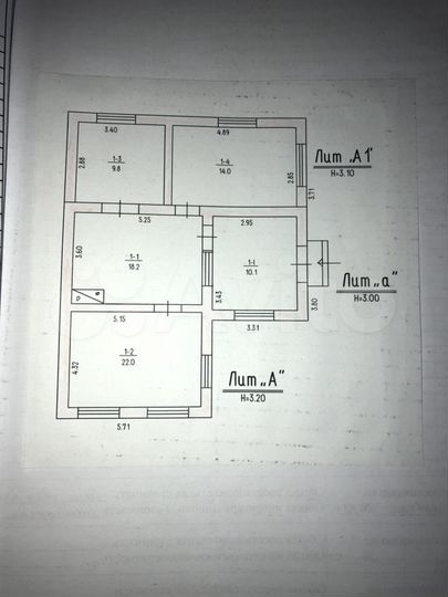 Дом 78 м² на участке 17 сот.