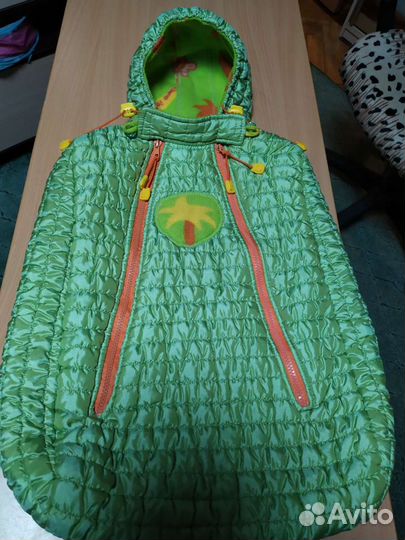 Конверт в коляску демисезонный