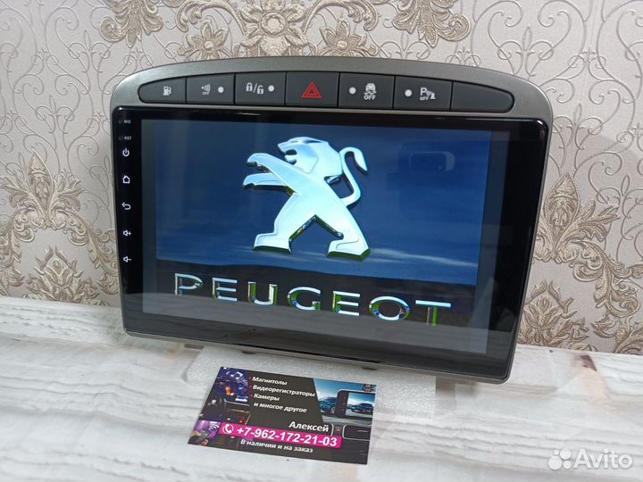 Магнитола Peugeot 308 408 android новая