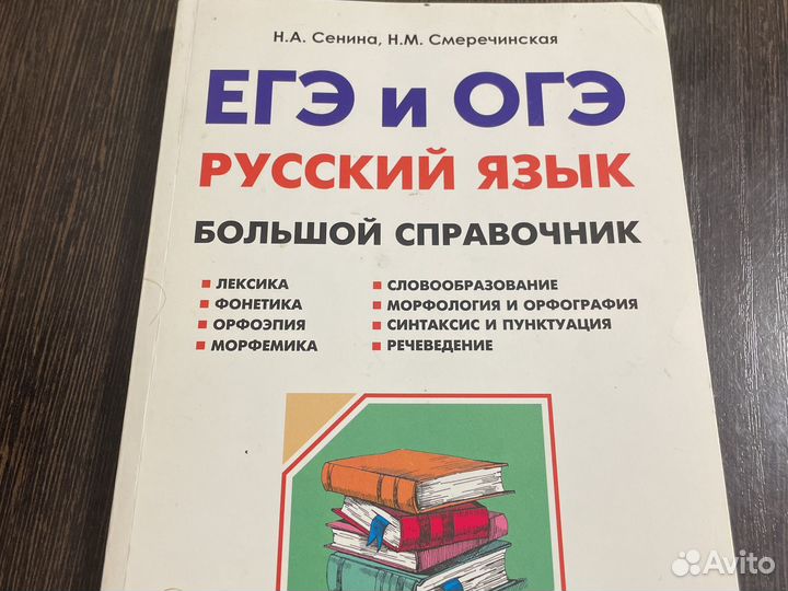 Подготовка к егэ по русскому языку справочник
