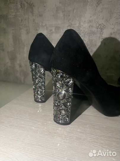 Туфли женские 39 размер натуральная замша