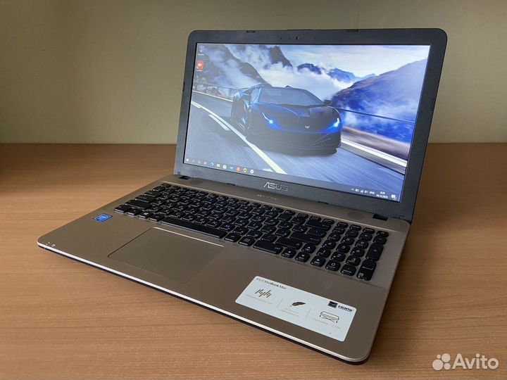 Стильный Ноутбук Asus 4ядра/SSD450gb/Гарантия