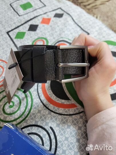 Мужской кожаный ремень