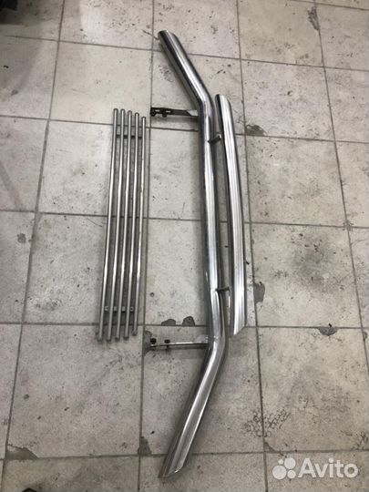 Защита переднего бампера lexus lx570