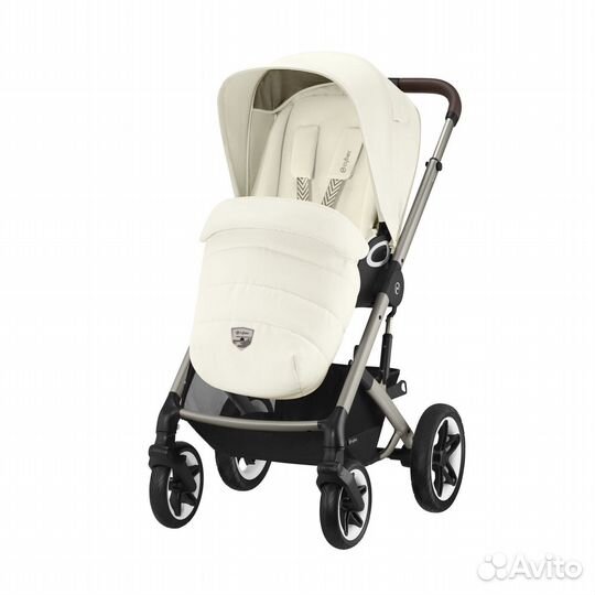 Новая коляска Cybex Talos S Lux/2в1/Seashell Beige