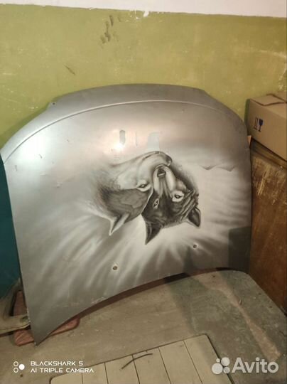 Капот opel omega b