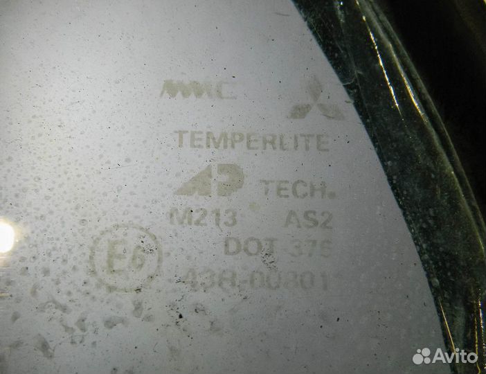 Форточка двери задней левой Mitsubishi Galant 7