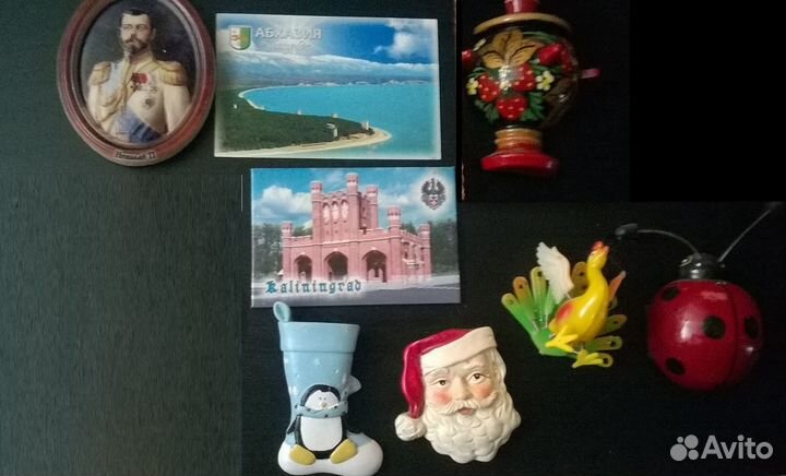 Магниты. Серия города России. Разное