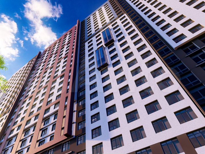 3-к. квартира, 53,2 м², 19/27 эт.