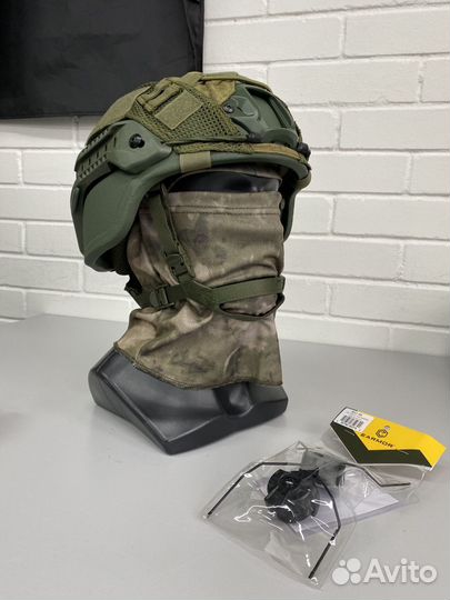 Военные товары: Шлем + чехол и балаклава