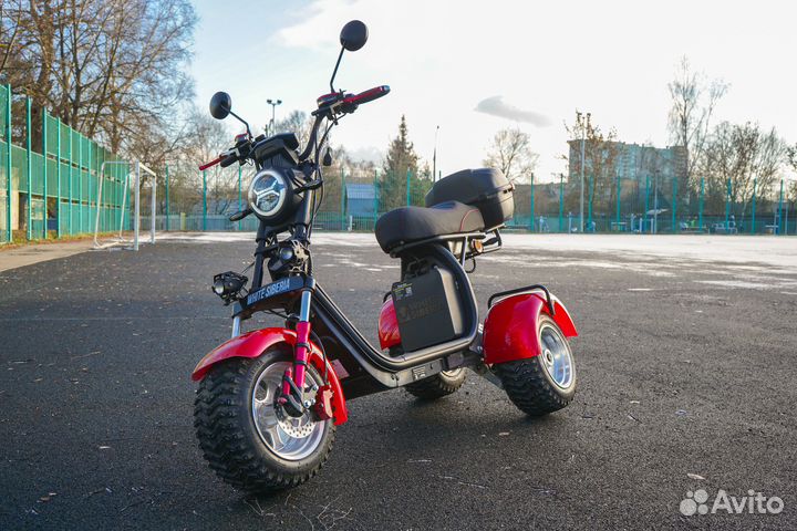 Электроскутер white siberia ikra 5000W