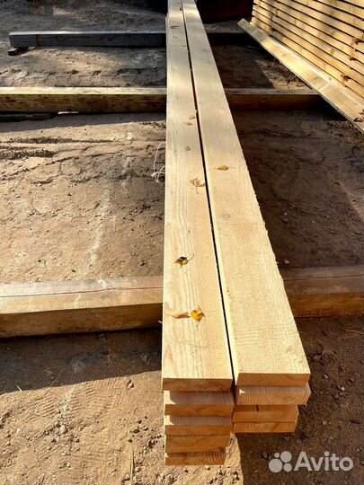 Доска обрезная 40х100х6000мм от производителя