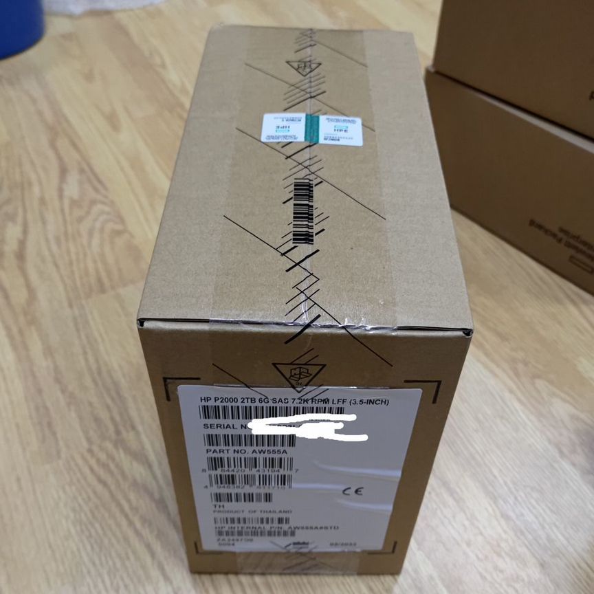[P2000] Жесткий Диск Hp 2tb Aw555a/605475-001 P2000