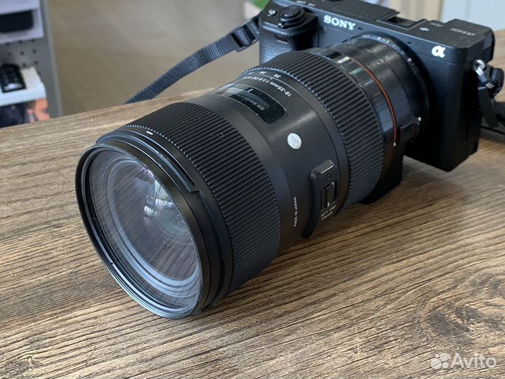 Объектив sigma 18-35mm 1:1.8 DC