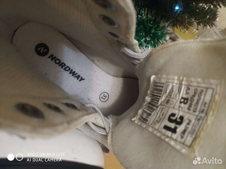 Коньки для девочки 31 размер