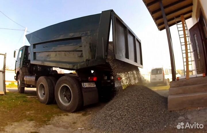 Щебень на парковку